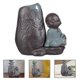 thumbnail image 3 of unique 1pcs Gardening potted plants, Buddha Statue Flower Pot, 3 of 3