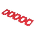 thumbnail image 1 of Qiilu Rack Holder Mat, Wine Bottle Mat,Red Silicone Fridge Can Beer Wine Bottle Rack Holder Mat Stacking Tidy Tool Kitchen Gadgets, 1 of 6