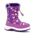 thumbnail image 4 of Nova Mountain Boys Girls Little Kids Winter Snow Boots NF-NFWB103-PurpleUnicorn-12, 4 of 6