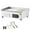 22" 1600W Half-Flat 110V, variant on KFFKFF 21" Commercial Electric Griddle, 110V Stainless Steel Electric Flat Top Griddle with Adjustable Temperature Control 122°F-572°F, Non-Stick Plate, Countertop Griddle 1600W