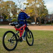 Dynacraft Gauntlet Boys 24 Mountain Bike, For Ages 12+, Red