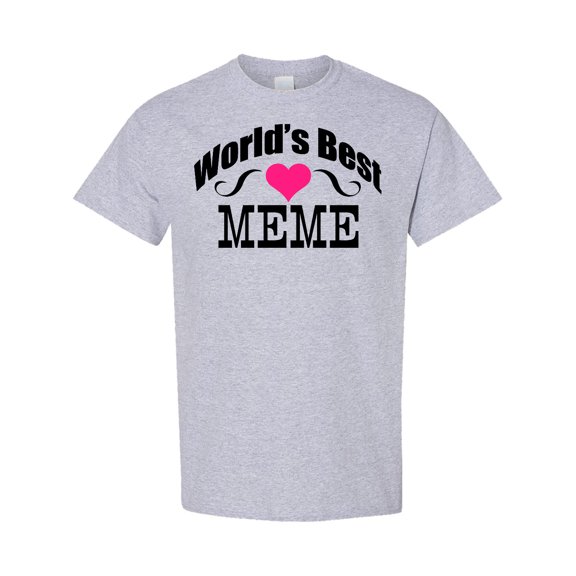 Inktastic World's Best Meme T-Shirt