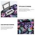 thumbnail image 3 of Balery Luggage Cover whale fish octopus Print Suitcase Covers for Luggage Elastic Washable Suitcase Protector Fits 18-32 Inch Luggage-X-Large, 3 of 7