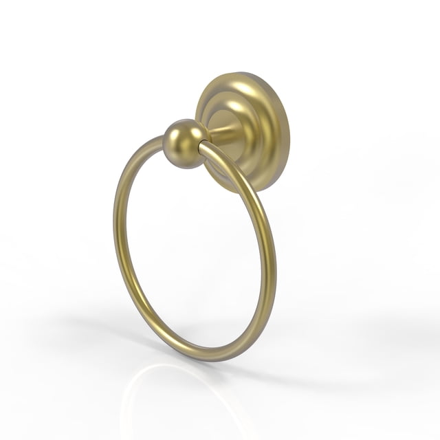 Allied Brass PQN-16-SBR Prestige Que New Collection Towel Ring - PQN-16-SBR