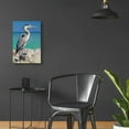 thumbnail image 6 of Epic Art 'Blue Heron' by Mike Jones, Acrylic Glass Wall Art, 16"x24", 6 of 8