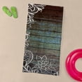 thumbnail image 3 of CafePress - Modern Lace Woodgrain Country Decor - Large Beach Towel, Soft 30"x60" Towel with Unique Design, 3 of 3