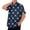 Blue, variant on Mens 4th Of July Shirts Independence Day Patriotric 250th Anniversary Usa Button Down Collared Shirts 1776-2026 Casual Work Short-Sleeve Outfits with Pocket Wine 2XL