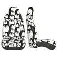 thumbnail image 3 of Sikiie Cartoon Penguin Car Seat Protector 2 Pack Car Seat Cushion Mat, Car Seat Covers for SUV, Truck, Van, 3 of 7