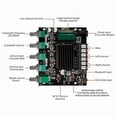 thumbnail image 5 of Taotanxi 2.1 Channel Bluetooth Audio Power Amplifier Board 50W×2+100W with Treble and Bass Control for DIY Bluetooth Speaker Home Theater, 5 of 6