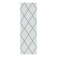 thumbnail image 4 of Unique Loom Decatur Collection Area Rug - Diamond (2' x 6' Runner Ivory/Gray), 4 of 7