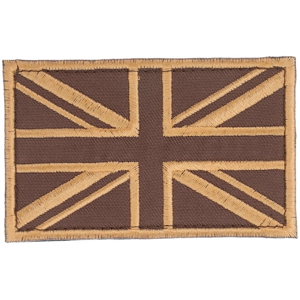 Parches bordados, apliques de bandera británica para ropa, parches de Union Jack para chaquetas, sombreros y mochilas, pegatinas de tela divertidas y geniales para reparar ropa