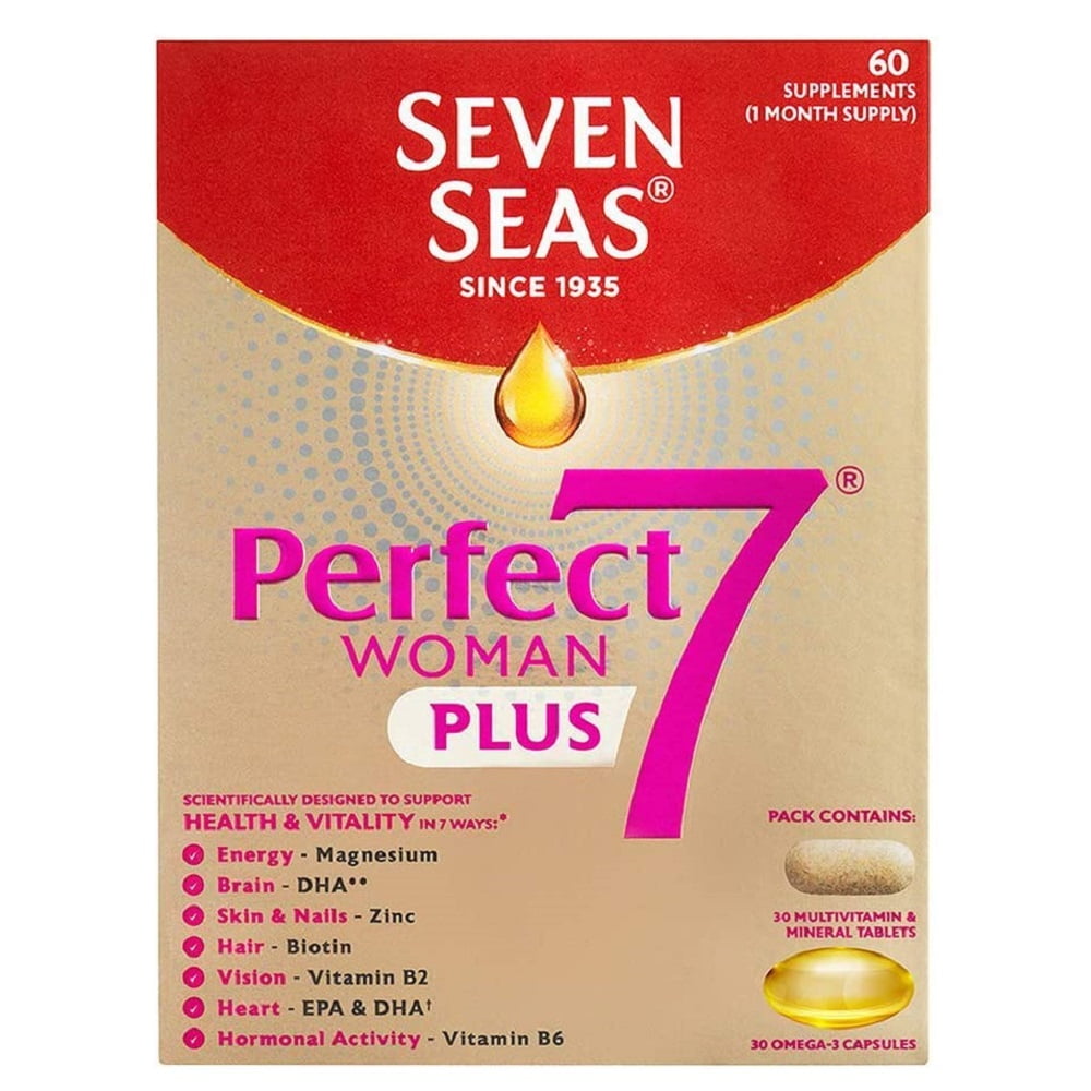 Seven Seas Perfect 7 Woman 30 Sachet Multivitamin Supplements by