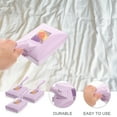 thumbnail image 2 of Zehuanyu 3 Pcs Fun Stocking Vacuum Brush Pet Hair Remover Brush 15X11cm Purple, 2 of 8