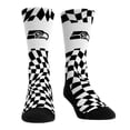 thumbnail image 2 of Unisex Rock Em Socks Seattle Seahawks Team Vibes Three-Pack Crew Socks Set, 2 of 4