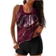 thumbnail image 1 of Traje de Baño de Dos Piezas para Mujeres Traje de Baño Conservador con Correa de Espalda Y Control Del Vientre, Conjuntos Cortos de Playa para Mujeres, 1 of 6
