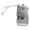 grey, variant on 3 LED Hand Pressing Dynamos Crank Power Flashlights Torches Light Hand Press Crank Camping Lamp Easy to Use