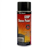 Meeco Manufacturing Spray Stove Paint 12 oz Flat - Black
