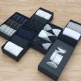 thumbnail image 1 of Cheers 3/5 Pairs Men Spring Autumn Middle Tube Breathable Cotton Sports Business Socks, 1 of 2