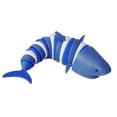 thumbnail image 3 of Juguete de oruga elástico articulado en 3D, juguetes impresos en 3D, juguete sensorial, habilidades motoras para regalos novedosos, educación temprana , azul Hugo Oruga articulada, 3 of 10