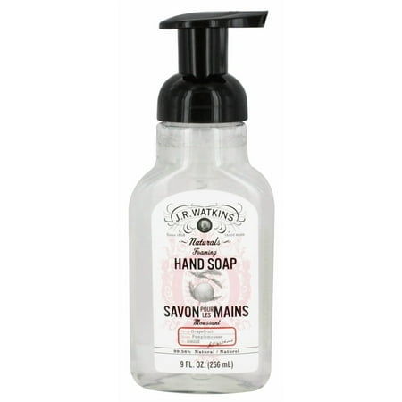 J R Watkins Foaming Hand Soap, Grapefruit, 9 fl oz (266 ml)