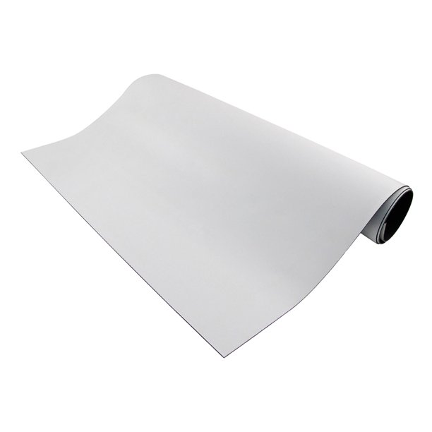 Master Magnetics 08505 Hoja magnética, papel magnético, 30.48 cm pulgadas de ancho, 60.96 cm de largo, parte trasera de vinilo blanco