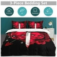 thumbnail image 6 of Horror 3-Piece Horror Movie Bedding Set Duvet Cover Set Lightweight Soft Quilt Cover Decor Bedding for Teens Adult Boys Girls, 6 of 9