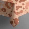 thumbnail image 5 of Brown and Pink Of Leopard Print Square Tablecloth,Waterproof Square Table Cover,Wipeable Spillproof Washable Table Cover for Home Kitchen Party Decor 60"x60"(152x152cm), 5 of 6