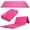 Rose Pink, variant on Gymnastics Mat 8'x4'x2" Foldable Tumbling Mats with Carrying Handles Four Fold Thick Exercise Mat for Home Aerobics Stretching Yoga, Purple & Pink & Blue & Green