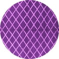 thumbnail image 1 of Ahgly Company Indoor Round Oriental Pink Industrial Area Rugs, 8' Round, 1 of 4