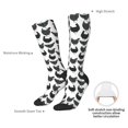 thumbnail image 4 of Yiaed Retro Rooster Print Great elasticity Adult Stockings Sports socks for Men and Women, 4 of 6