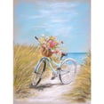 thumbnail image 1 of 5D diamante pintura campo bicicleta completo redondo Rhinestone DIY pared hogar decoraciones Tmvgtek decoración de arte en el hogar, 1 of 9