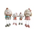 thumbnail image 2 of Estatuilla de Resina BLESIY Muñeca de Pies Colgantes Decoración de Manualidades para Niños en Hogar, 2 of 7