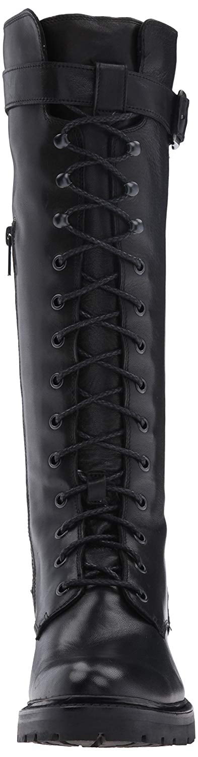 frye women's julie lace tall combat boot
