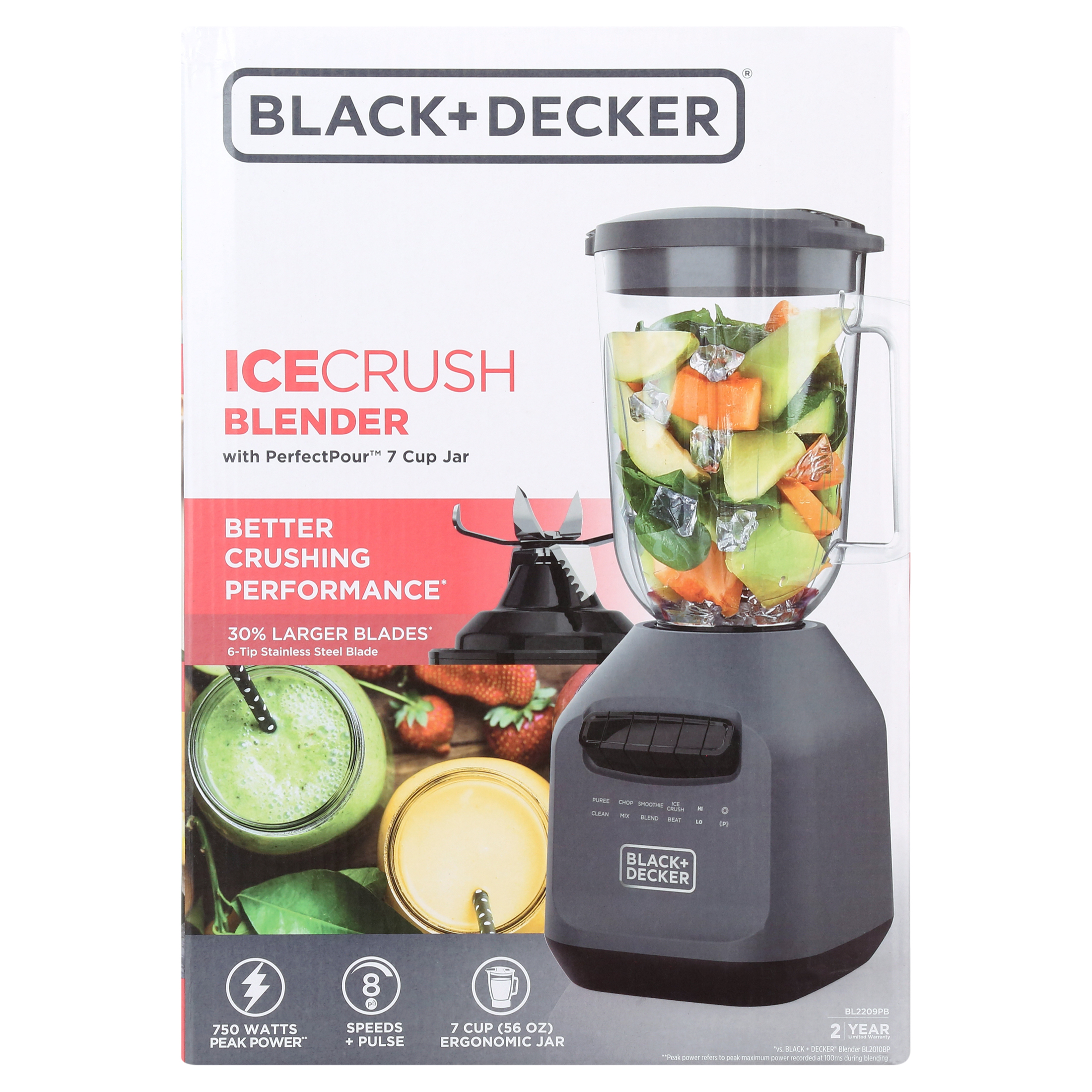 BLACK+DECKER Ice Crush Blender, 56-Oz, 700W photo 3