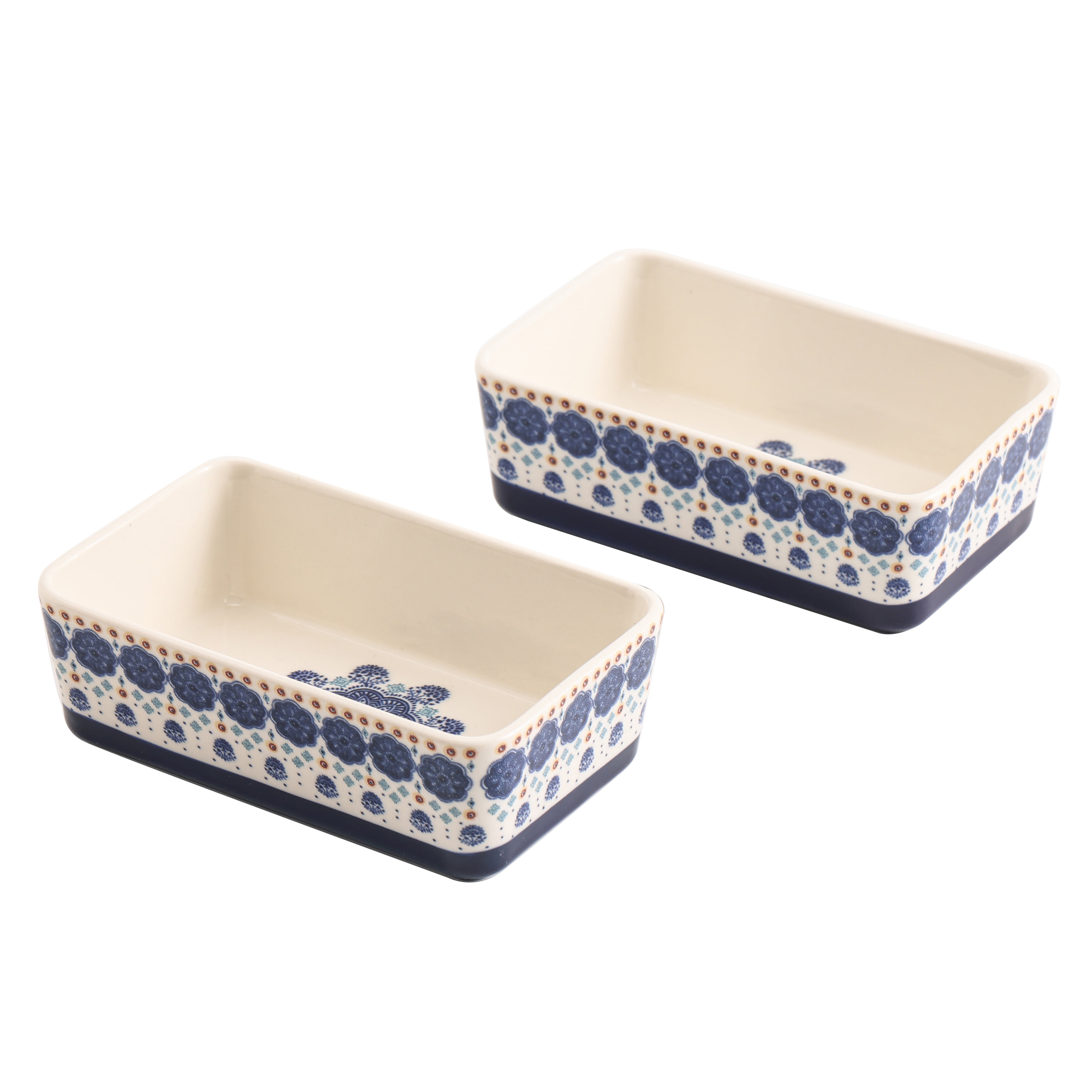 Bico Blue Talavera Stoneware Baking Dish, Lasagna Pan, Medium Rectangular  Baking Pan, Casserole Dish, Microwave, Dishwasher and Oven Safe