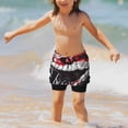 thumbnail image 3 of Cauagu Fierce Red Viper Graphic Art Print Swim Trunks for Men,Youth Boys Swim Shorts Compression Liner Beach Shorts Boys' Swimming Shorts 7-20 Years Bathing Suit-X-Large, 3 of 3
