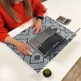 thumbnail image 3 of Sussexhome Large Mouse Pad for Desk - Cotton Mousepad for Desktop, Table, Office Desk Pad - Thin, Light, Portable Laptop Mat for Computer Mice - Machine Washable, Non-Slip, Foldable - 18" x 24", 3 of 8
