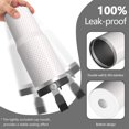 thumbnail image 2 of Modern 30oz Handheld Travel Tumbler with Handle – Double Wall Stainless Steel Insulated Cup, Flip Straw Lid, Leak-Proof & BPA-Free for Hot and Cold Drinks – Durable Coffee & Juice Mug White, 2 of 7