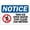 Warning Sign 4, variant on Notice All Drivers Chock Wheels Sign - 8"x12" OSHA & ANSI Compliant Metal Tin Sign, Warehouse Safety Marker