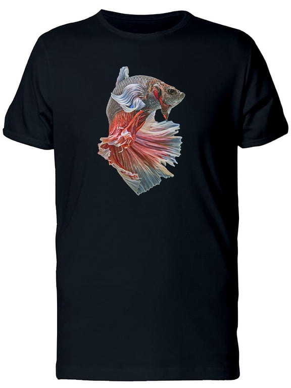 Side Of Fighting Betta Fish Tee Men's -Image by Shutterstock