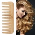 thumbnail image 4 of Wet Hair Comb, Flexible Structure Wide Tooth Comb  For Travel For Long Hair For Home, 4 of 8