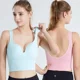 thumbnail image 2 of Sujetador deportivo sin costuras 3D, alta resistencia, a prueba de golpes, sin espalda, almohadilla fija para el pecho, Fitness integrado, ropa interior transfronteriza para mujer, 2 of 5