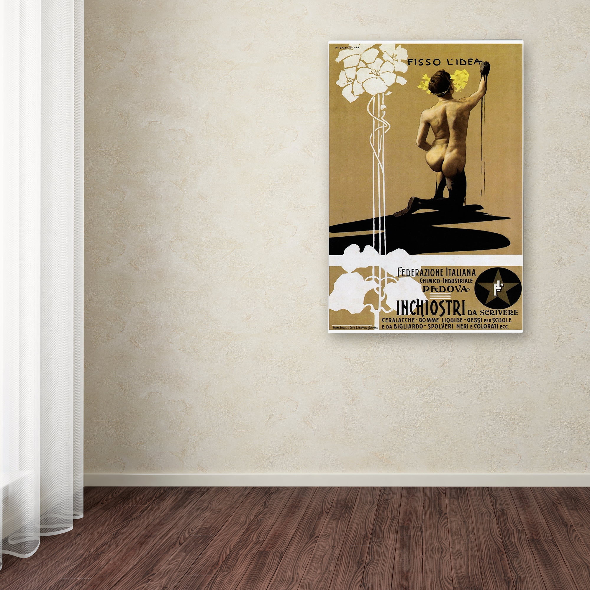 Trademark Fine Art 'Ads-0105' Canvas Art by Vintage Lavoie