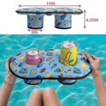 thumbnail image 2 of Inflatable Pool Cup Holder - Pool Bar Drink Holder, Inflatable Drink Holder, Inflatable Bottle Holder, Floating Cup Holder_Perfect Gift, 2 of 5