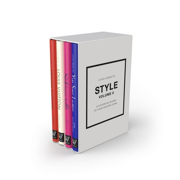 Little Books of Fashion Little Guides to Style II: A Historical Review of Four Fashion Icons, Book 18, (Hardcover)