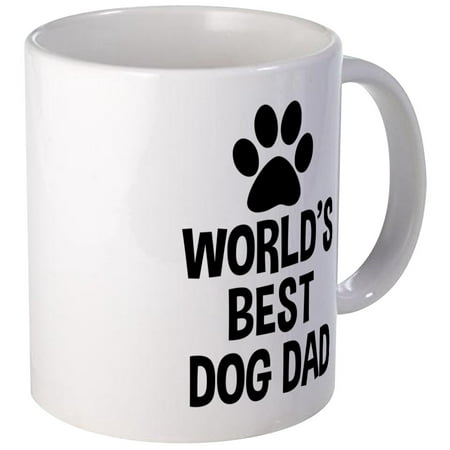 CafePress - World's Best Dog Dad - Unique Coffee Mug, Coffee Cup (Best Dad Coffee Mug)
