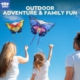 thumbnail image 4 of Butterfly Kite Toy Life Giant de 123 cm con cuerda de 100 m para niños de 4 a 8 años, 4 of 8