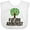 AA-White, variant on Inktastic Future Arborist Tree Cultivator Boys or Girls Baby Bib
