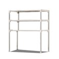 thumbnail image 1 of Bewildely Estante de almacenamiento grande, estante de Metal de pie, práctico soporte de baño, impermeable, estante multifuncional de 3 capas Almacenamiento y organización del hogar, 1 of 6