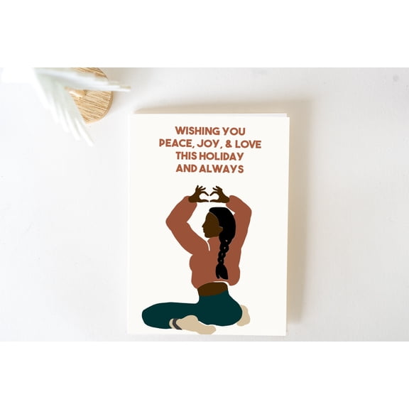 Kindred Paper, Peace, Joy, & Love Holiday Card